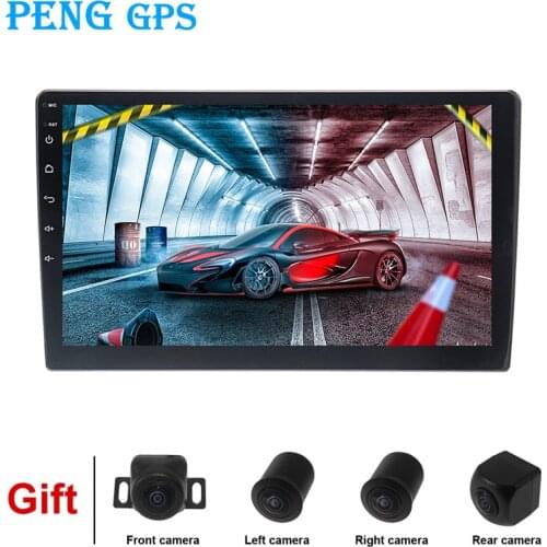 9"Android 8.1 Octa Core Universal Double 2 Din car Radio Stereo GPS Headunit Audio free 360 camera forJetta Bora LaVida