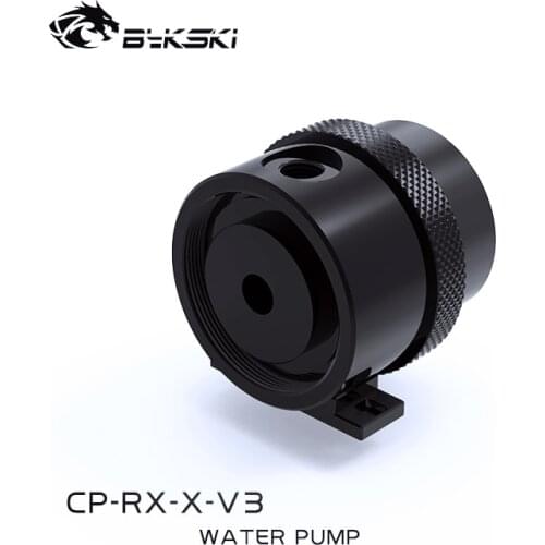Bykski Water Cooling Play Games PC DDC PWM Pump,700L/H ,6 Meters Lift 4PIN Molex Power Plug,G1/4",CP-RX-X-V3
