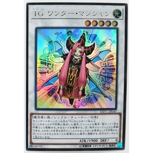 Yu Gi Oh SR T.G. Wonder Magician Japanese DIY Toys Hobbies Hobby Collectibles Game Collection Anime Cards