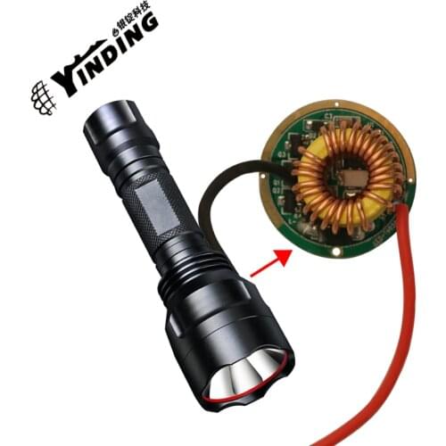 1pcs 5 modes 22MM 8-15V Circuit Board forXHP-50 DIY parts Torch accessoriesQD-XHP-50