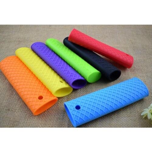 300pcs Saucepan Holder Sleeve Slip Cover Grip Cookware Parts Cookware Parts Unique Kitchen Silicone Pot Pan Handle