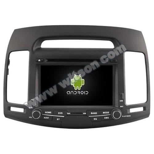 7" Android 10 OS Car DVD Multimedia GPS Radio Player for Hyundai Elantra 2007-2011 with Built-in Digital Signal Processor (DSP)