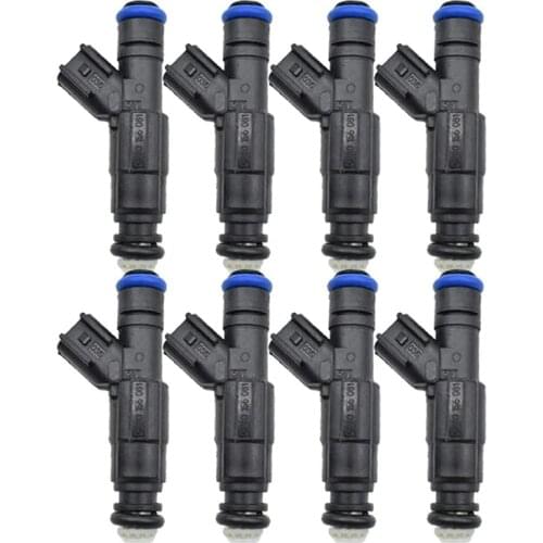 8Pcs Fuel Injector Nozzle for Marine Mercruiser V8 350 5.0 4.3L 6.2L 0280156081