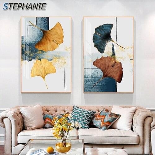Abstract Bright Color Canvas Painting Modern Luxury Poster Print Wall Picture for Living Room Combination Wall Art Popular Saudi