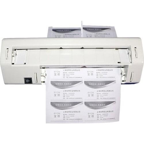 Automatic Cutting Machine Electric Business Card Cut Paper Cutter Heavy Fine-Tuning Electric Business Card Cutting Machine Fully