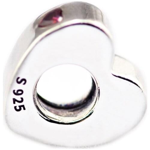 Fits Original 925 Sterling Silver Bracelets Two Hearts Spacer Beads Fashion Silver Beads For Jewelry Making Woman DIY Charms