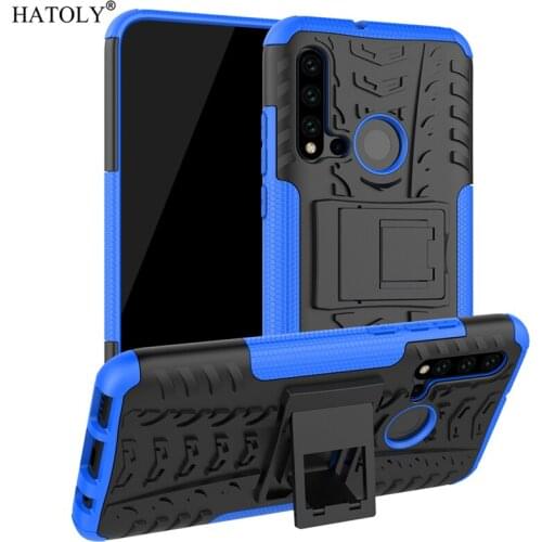 For Cover Huawei P20 lite 2019 Case Anti-knock Heavy Duty Armor Cover P20 lite 2019 Silicone Phone Case For Huawei P20 lite 2019
