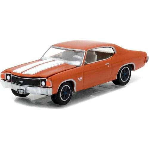 GreenLight 1:64 1972 Chevrolet Che velle SS boutique alloy car toys for children Model original box