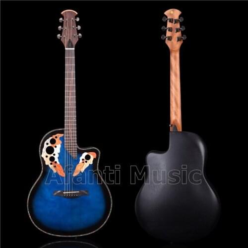 HOT! Afanti Music Super Roundback/ Carbon Fiber Back & Side Acoustic guitar (ANT-164)