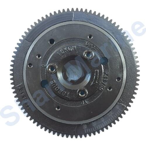 Flywheel 66T-85550-00, 66T-85550-10 for YAMAHA eletrical start outboard 40HP