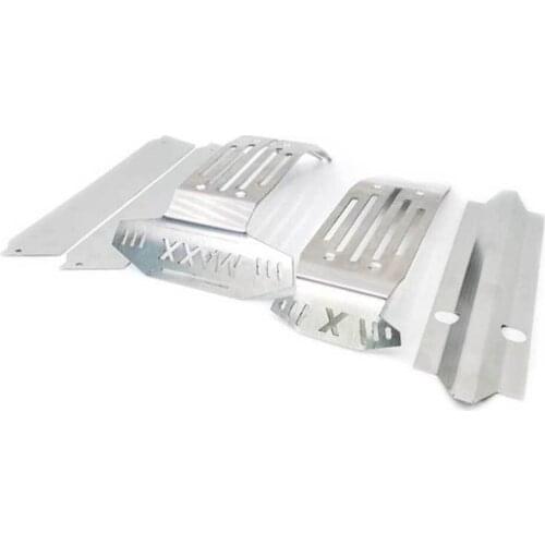 5pcs Metal Chassis Armor Anti-collision Front Rear Protective Plate for Traxxas X-Maxx XMAXX RC Truck Car Accessories