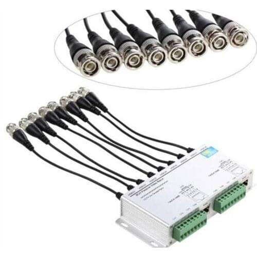 4CH 8CH CCTV 4 Channel Passive Transmitter Video Balun BNC Female to UTP Rj45 Cat5