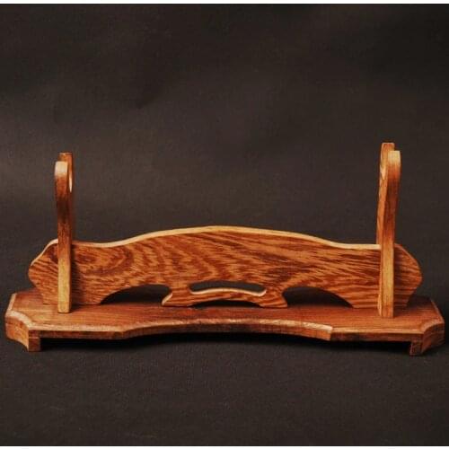 High-grade Handmade Rosewood Sword Stand Holder Rack Display Japanese Samurai Sword Delicate Wood Craft Nice Collection SDJ12A