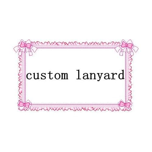 Custom Print Polyster Lanyard Double Side Printed Lanyard Ribbon 50yards Neck Strap Lanyards for Keychain ID Card