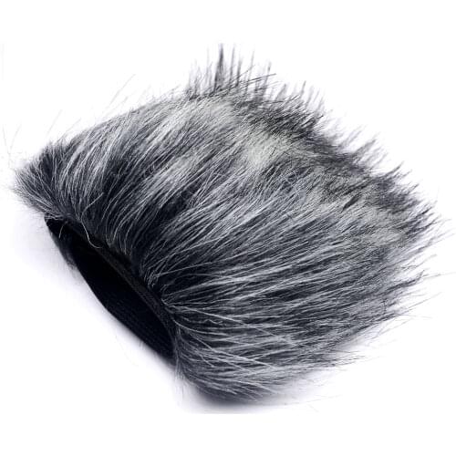 Mcoplus Anti Wind Microphone Cover For ZOOM H4N Boya V02 MIC Furry Windscreen HN-9