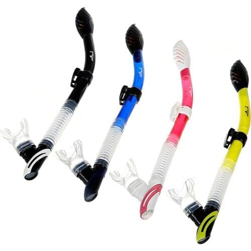 DIVE & SAIL SK201502 Men Women Swimming Equipment Silicone Scuba Snorkeling Diving Dry Top Snorkel