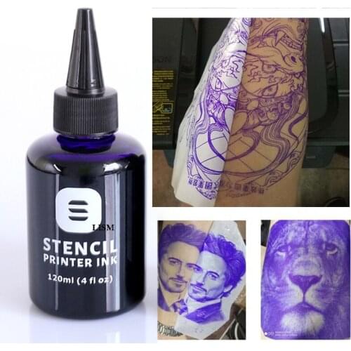 4oz Tattoo Stencil Printer Ink Body Painting Stencil Transfer Tracing Paper Supplies Transfer Paper for Tattoo Transfer Machine