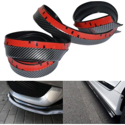 Universal Car Front/Rear/Side Skirt Bumper Lip Rubber Protector For Mini Cooper R52 R53 R55 R56 R57 R58 R59 R60 R61