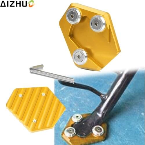 Motorcycle Pad Support Plate Enlarge Kickstand Foot FOR HONDA GROM 125 MSX125 MSX 125 2014-2018 2015 2017 Side Stand Extension