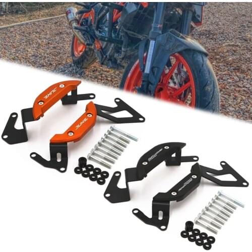 Engine Stator Cover Left & Right Side Protector For KTM DUKE390 DUKE250 DUKE Adventure 390 250 adv Engine Guard Protector Covers
