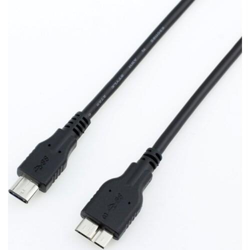 0.2M 1M USB3.1 Type-C to USB 3.0 Micro B 10Pin Cable 5Gbps Data Connector Adapter For Hard Drive Smartphone PC OTG C Type PHONE