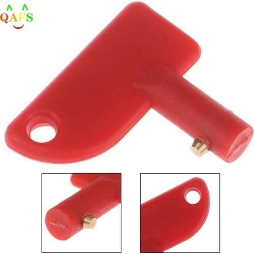 1PC Car Battery Disconnect Switch Master Cut-off Quick with Removable Key 2-Post 4.8*4.3cm/1.9 * 1.7"