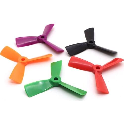 10Pairs 3045 3X4.5X3 3-Blade PC Propeller for RC FPV Racing Freestyle 3inch Toothpick Cinewhoop Duct Drones 1407 1408 1507