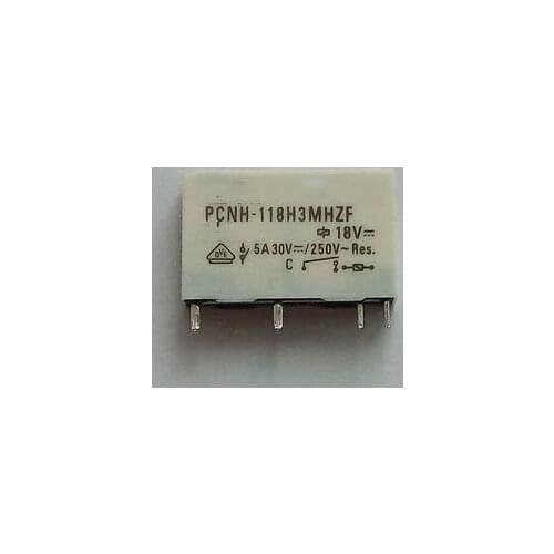 10pcs/Lot Relay PCNH-118H3MHZF 18V 18VDC normally open 4 feet 5A PLC with PA1a 100% cischy