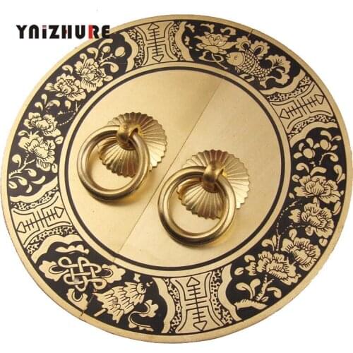 110mm 140mm 180mm Copper Antique Hardware Door Handle Handle Chinese Furniture Accessories Cabinet Handle Cabinet Door Handles