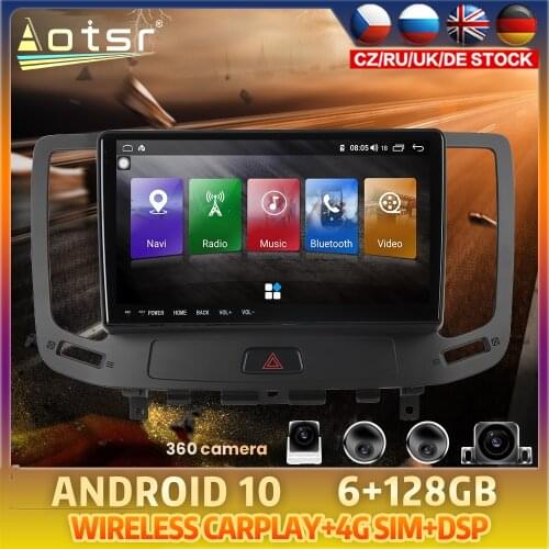 Android 10 For Infiniti G Series 2009 - 2013 Carplay Car DVD GPS Coche Navigation Auto Radio Stereo Multimedia Player HeadUnit
