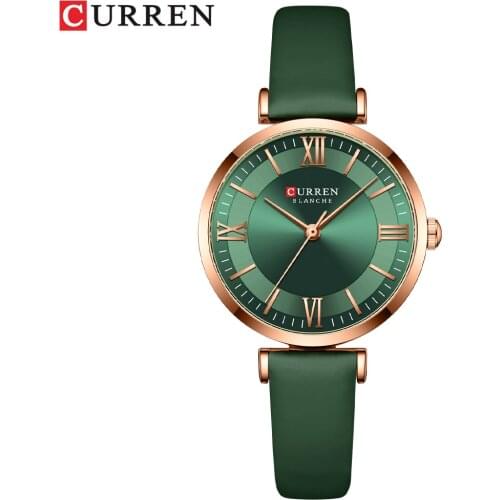 CURREN ladies watch luxury watch quartz glass fashion Girls' simple temperament mechanical electronic waterproof female watch