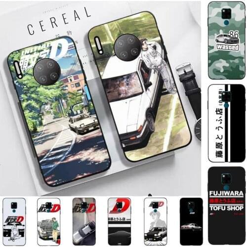 INITIAL D AE86 Phone Case for Huawei Mate 20 10 9 40 30 lite pro X Nova 2 3i 7se