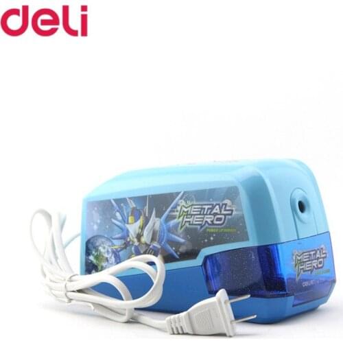 Deli Stationery Electric Pencil sharpeners for school supplies Electric pencil sharpener for kids Gift Creative Pencil sharpener