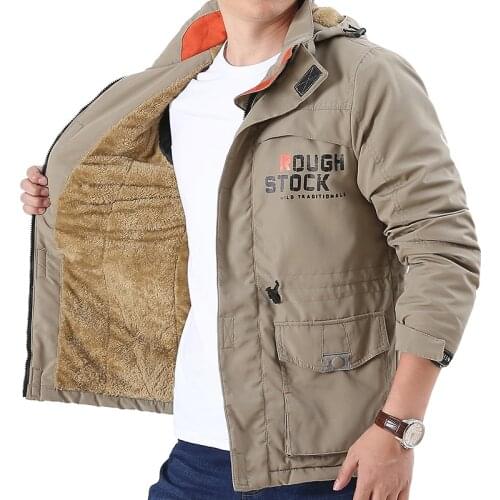 Mens Winter Inner Fleece Waterproof Jacket Outdoor Sport Warm Brand Coat Hiking Camping Trekking Skiing Male Jackets