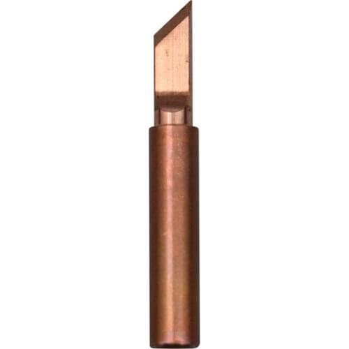 Pure Copper Soldering Iron Tip 900M-T-I/IS/K Lead-free Welding Tips For Hakko 936 Soldering Rework Station Replacement Tool