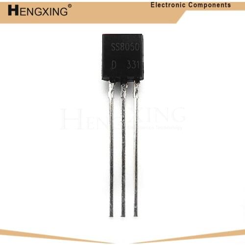 100piece S8050 SS8550 TO-92 8550 8050 TO92 new triode transistor In Stock