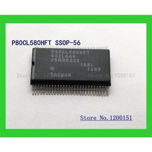 PCF8576 PCF8576CT P80CL580 P80CL580HFT SSOP-56