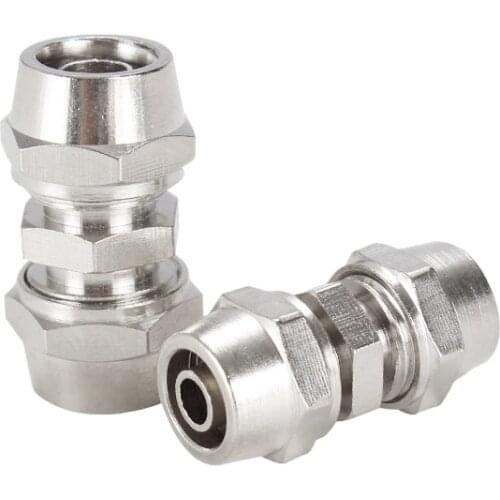 4mm-16mm Pneumatic Fast Twist Fittings Air Tube Straight Push In Connectors Quick Fittings for 4/6/8/10/12mm Hose Tube Pipe