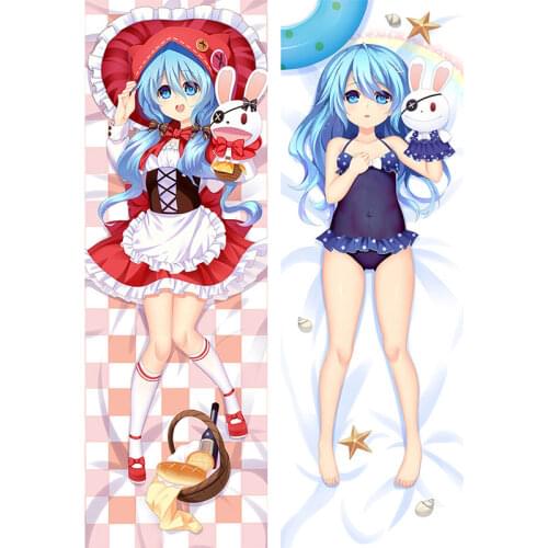 Customized Anime Pillow Case Cover Sexy Girl 3D Double-sided Bedding Hugging Body Long Pillowcase