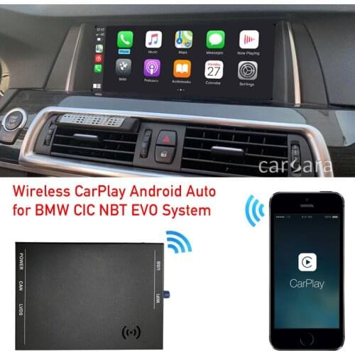 Android auto carplay for M2 M3 M5 M6 E60 E61 E90 E91 CIC NBT system car play airplay smart link device iphone map BT music wifi