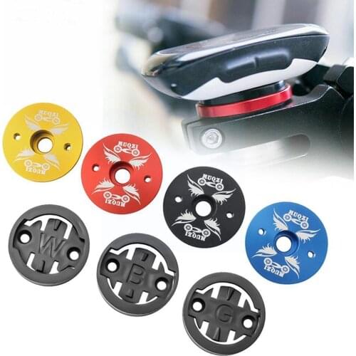 Bicycle computer base Computer Holder Stem Top Cap For Brighton Adapter Bicycle For Garmin Mount Bracket Stopwatch Accessor U1N3