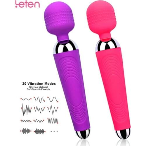 AV Vibrator Sex Toys for Woman G Spot Massager Powerful Magic Wand Clitoris Stimulator vibrating Dildo Female Sex Products 18