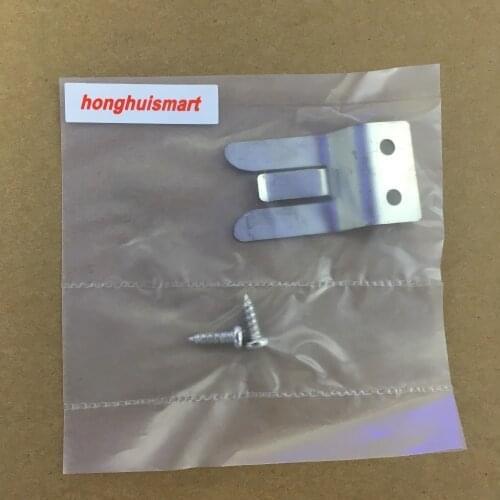 10pcs/lot the clip with 2 screw for yaesu FT7900,FT1807 FT1907,FT8900,FT7800,FT1802 etc car radio microphone speaker MH48A6J