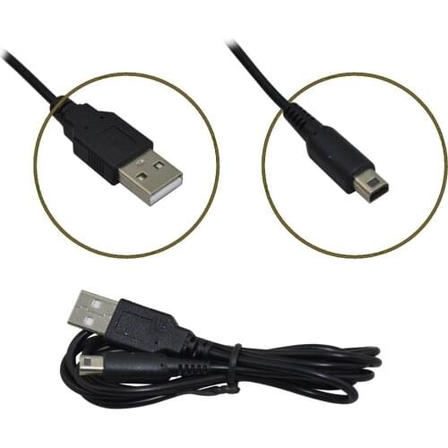 10PCS a lot High quality USB Charger USB Charing Power Cable Cord for 3DS for N D S I