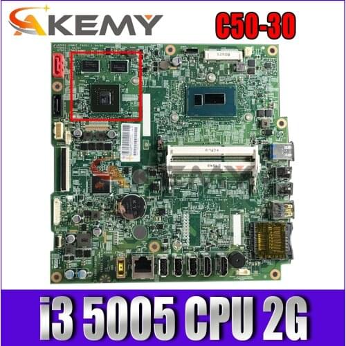 14055-2 For Lenovo C50-30 C5030 S5030 All-in-One Computer Motherboard i3 5005 CPU 2G 5B20L58998 348.01X05.002 100% Test OK