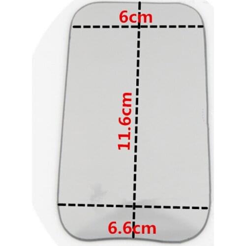 2 Pcs Dental Intraoral Occlusal 2 Sided Photographic Glass Mirror Oral Health Care