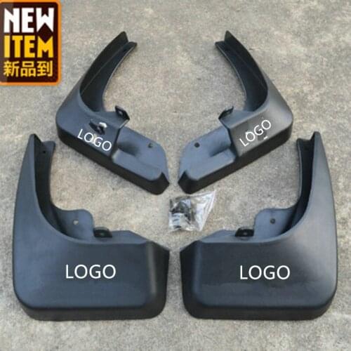 Car Style Mud Flaps Plastic Splash Guard Fender for 2011-2014 Peugeot 508