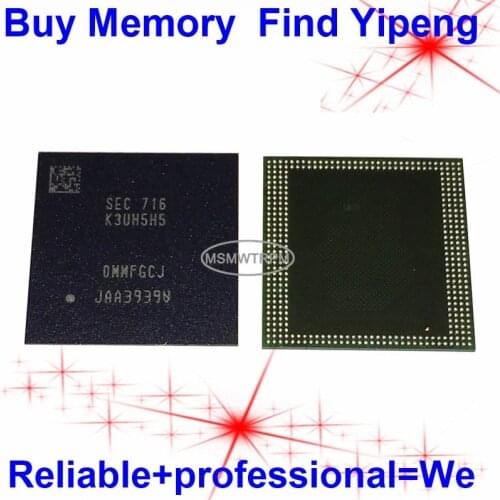 K3UH5H50MM-FGCJ LPDDR4X 4GB Mobilephone Memory New original and Second-hand Soldered Balls Tested OK