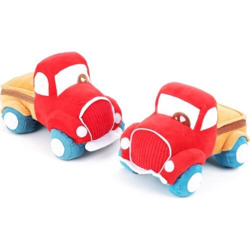 Pet dog toy truck shape plush toy molar toy pet supplies,Q321