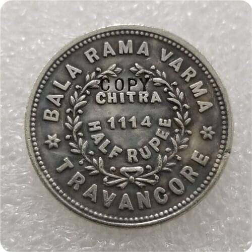 Kerala,india half rupee coin COPY
